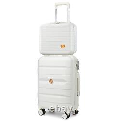 14''2024''28 Trolley Case Hardside Lightweight Spinner Luggage Bag Set Suitcase