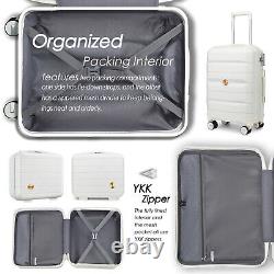 14''2024''28 Trolley Case Hardside Lightweight Spinner Luggage Bag Set Suitcase