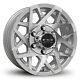 15x6 Hd Canyon Trailer Silver Wheels 6x5.5 (0mm) Set Of 4