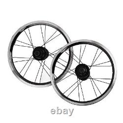 16 Inch Wheel Set Double Aluminum Alloy Rims 305 Disc Brake 6 Pin 11 Speed