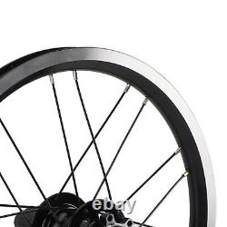 16 Inch Wheel Set Double Aluminum Alloy Rims 305 Disc Brake 6 Pin 11 Speed