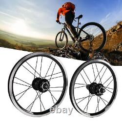 16 Inch Wheel Set Double Aluminum Alloy Rims 305 Disc Brake 6 Pin 11 Speed