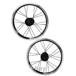 16 Inch Wheel Set Double Aluminum Alloy Rims 305 Disc Brake 6 Pin 11 Speed