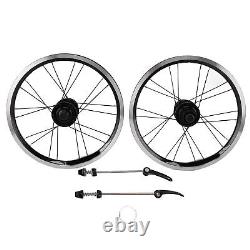 16 Inch Wheel Set Double Aluminum Alloy Rims 305 Disc Brake 6 Pin 11 Speed