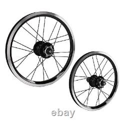 16 Inch Wheel Set Double Aluminum Alloy Rims 305 Disc Brake 6 Pin 11 Speed