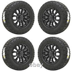 17 Ford Ranger Gloss Black Wheels Rims Duratrac Tires Factory Oem Set 10230