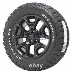 17 Jeep Cherokee Gloss Black Wheels Rims & Tires Oem Set (4) 2014-2022 9203