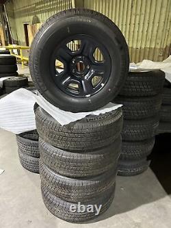 17 Jeep Gladiator Wrangler Black Steel Wheels Rims Factory OEM Set 5 9220