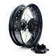 17 Rear Wheel Set Cush Drive Black Suzuki Drz400s 00-17 Drz400e 00-07 Drz400sm