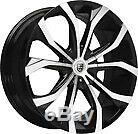 17x8 Advanti Racing 79S Storm S1 Hyper Silver Wheels 4x108 (45mm) Set of 4