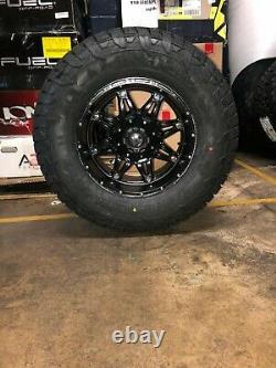 17x9 Fuel D531 Hostage Fuel AT Wheel and Tire Package Set 5x5.5 Dodge Ram 1500