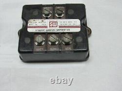 1960's Stewart Warner 990B Ignition Monitor Vintage Hot Rod Rat Rod Gasser