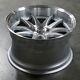 19 Aodhan Ds02 19x9.5 / 19x11 +22 5x114.3 Silver Machined Staggered (set Of 4)