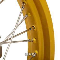 19'' Front 17'' Rear Spoked Wheel Disc set Gold Rim for HONDA CB500X 2013-2018