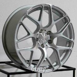 19x8.5/ 19x9.5 MRR GF9 5x120.7 Silver Machined Wheels New Set of 19 (4) Rims