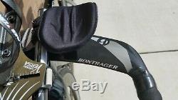 2011 Trek Speed Concept 9.8 Carbon Small Triathlon TT with Zipp 404 wheel set