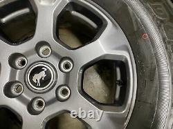 2023 Ford Bronco Big Bend Ranger 17 Wheels Rims Tires SET (5) 255/75/17 Factory