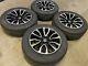 20x9 Ford F-150 Raptor Wheel Black Machined Set Of 4 Wheels And Tires Package