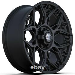 20 4PLAY 4PS60 Wheels & 275/55R20 Goodyear Tires SET for Chevy GMC Ford RAM