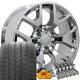 20 Chrome 5656 Wheels Goodyear Tires Tpms Lugs Set Fit Silverado Tahoe