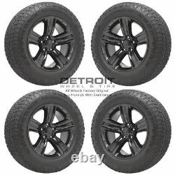 20 Dodge Ram 1500 Gloss Black Wheels Rims & Tires Oem Set (4) 2013-2018 2453