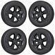 20 Dodge Ram 1500 Satin Black Wheels Rims Tires Factory Oem Original Set 2453