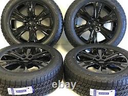 20 Ford F150 Expedition Set 4 04-19 Black Factory Oem Wheels Rims Tires Offr