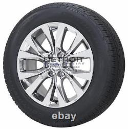 20 Ford F150 Pvd Bright Chrome Wheels Rims & Tires Oem Set (4) 2007-2021 10003