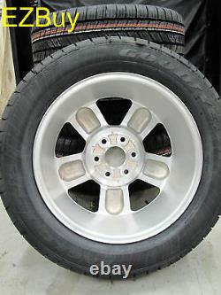 20 Suburban Tahoe Factory Polished Wheels Goodyear Tires 5308 Comleate New Set
