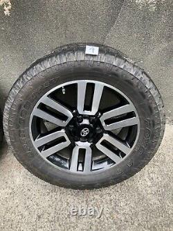 20 Toyoyta Limited OEM wheels tires full set Machined Black 69561 275 55R20 55
