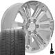 20 Inch Chrome 5822 Rims & Goodyear Tires Set Fits Silverado Tahoe Suburban