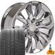 20x9 5916 Rims, 275/55-20 Gy Tires, Tpms Set Fits Chevy & Gmc 20 2337622