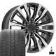20x9 Gunmetal 84638161 Wheels & Goodyear Tires Fit Escalade Tahoe Silverado