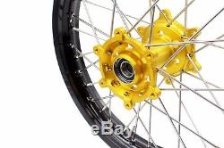 21/18 Complete Enduro Wheels Rims Set for Suzuki DRZ400 DRZ400S DRZ400E DRZ400SM