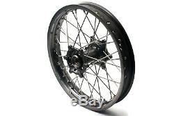 21/18 Enduro Wheels Set For Suzuki Drz400 2000-2004 400sm 2005-2019 Titanium Hub