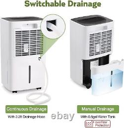 30 Pint Portable Dehumidifier, Auto Drainage, Timer set, 1500Sq. Ft, from CA 91761