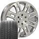 3788 Chrome 20 Wheel & Goodyear Tire Set Ford Expedition