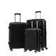 3 Piece Luggage Set Expandable Abs Durable Suitcase With Tsa Lock Double Wheels