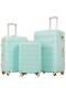 3pcs Suitcase Luggage Set With Tsa Lock And 360° Spinner Wheels, 20in/24in/28in