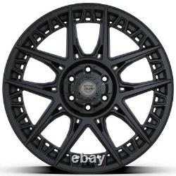 4PLAY Wheels 4PS50 20x9 & 275/60R20 Terra Grappler SET for RAM Chevy GMC Ford