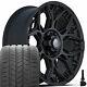 4play Wheels 4ps60 20x9 & 275/55r20 Goodyear Set For Ford Chevy Gmc Ram
