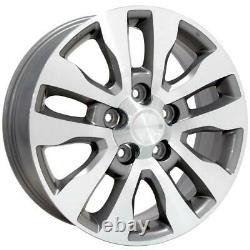 69533 Silver Machined 20 Wheel & Goodyear Tire SET Fits Toyota Tundra