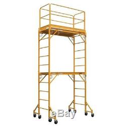 6 Ft. Outrigger Set For Maxi Square Baker Scaffold With Caster Wheels Locking Pins