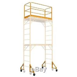 6 Ft. Outrigger Set For Maxi Square Baker Scaffold With Caster Wheels Locking Pins