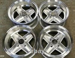 7x 13 Revolite Wheels Classic Ford Set of 4 Silver ex-display/marked