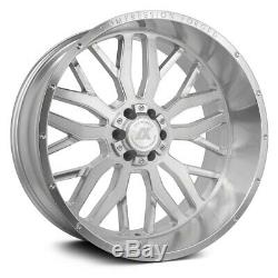 AXE AX1.1 Compression Forged Wheels 22x12 (-44, 8x180) Silver Rims Set of 4