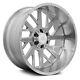 Axe Ax2.1 Compression Forged Wheels 20x10 (-19, 6x139.7) Silver Rims Set Of 4