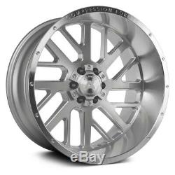 AXE AX2.1 Compression Forged Wheels 20x10 (-19, 8x165.1) Silver Rims Set of 4