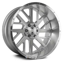 AXE AX2.1 Compression Forged Wheels 20x10 (-19, 8x170) Silver Rims Set of 4