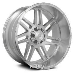 AXE AX3.1 Compression Forged Wheels 22x12 (-44, 6x139.7) Silver Rims Set of 4